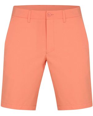 BOSS Buttonzip Waist Chino Shorts - Orange