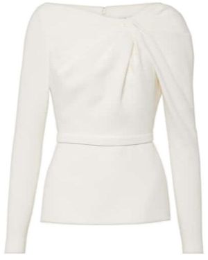 Safiyaa Long-Sleeved Cover-Up - White