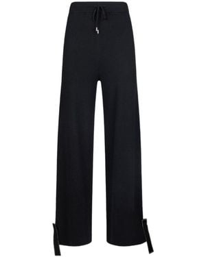 Liu Jo Beaded Knitted Pants - Black