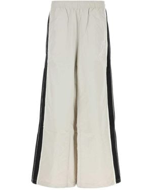 Vetements Wide Leg Trousers - White