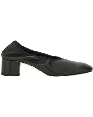 Aeyde 45Mm Gemma Block-Heel Pumps - Black