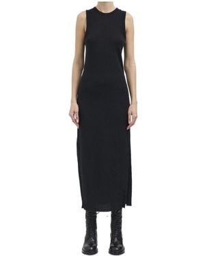 Thom Krom Textured Midi Dress - Black