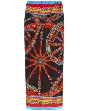 Dolce & Gabbana 'Carretto' Sarong - Red