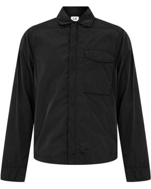 C.P. Company Chrome-R Overshirt - Black