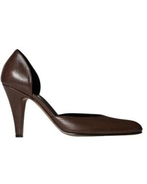 The Row Ornella D'Orsay Pump - Brown