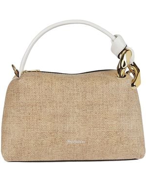 JW Anderson Jw Anderson Small Jwa Corner Top Handle Bag - Natural
