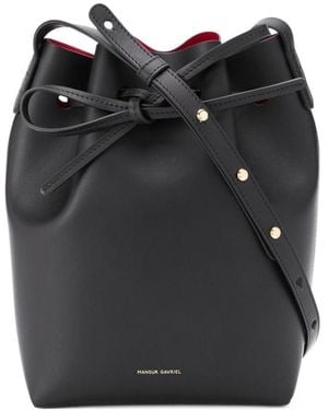 Mansur Gavriel Mini Bucket Bag - Black