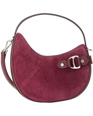 Ralph Lauren Deep Pomegranate Crossbody Bag - Purple