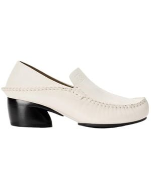 Loewe Oval Loafer - White
