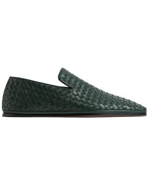 Bottega Veneta Palazzo Slipper - Green