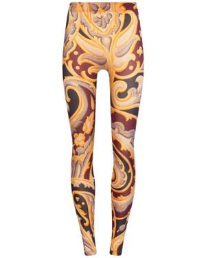 Etro X Wolford Leggings - Orange