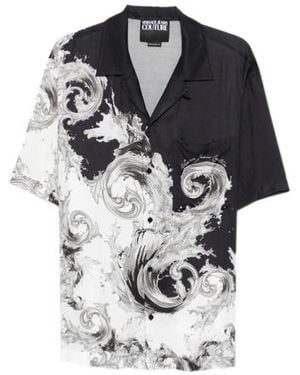 Versace Jeans Couture Barocco Print Shirt - Grey