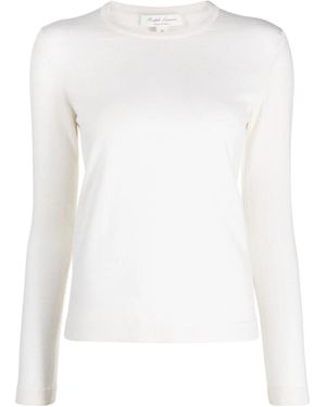 Ralph Lauren Cashmere Crew-Neck Jumper - White