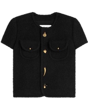 Celine Short-Sleeved Jacket - Black