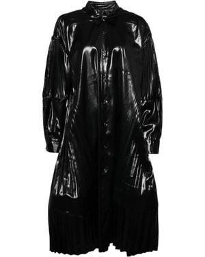 Junya Watanabe Pleated Dress - Black