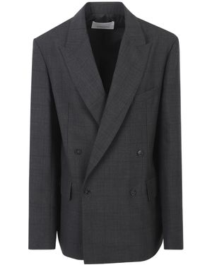 Frankie Shop Long-Sleeved Suit Jacket - Black