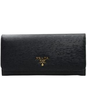 Prada Logo Purse - Black