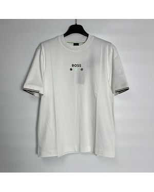 BOSS Boss Tennis Ball Graphics T-Shirt - Gray