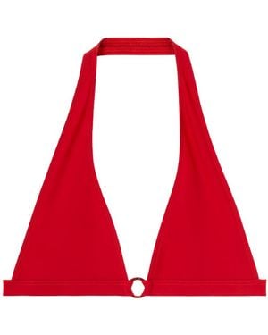 Loro Piana Triangle Bikini - Red