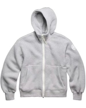 Canada Goose Chilliwack Fleece Bomber Label - Grey