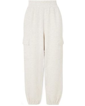 Varley Elastic Waistband Casual Pants - White