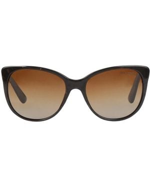 Dolce & Gabbana Geometric Style Sunglasses - Brown