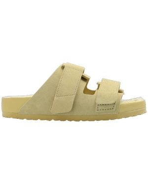 Birkenstock X Tekla Uji Suede Sandals - Green