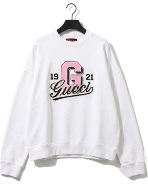 Gucci Long-Sleeve Sweatshirt - White