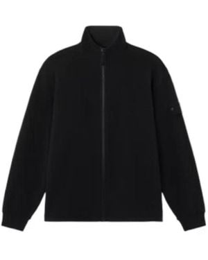 Stone Island Comfort-Fit Zip-Up Track Jacket - Black