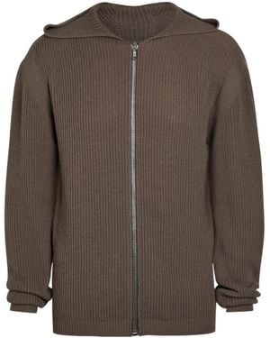 Rick Owens Wool Jumper - Brown