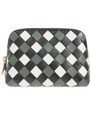 Bottega Veneta Intrecciato Beauty Pouch - White