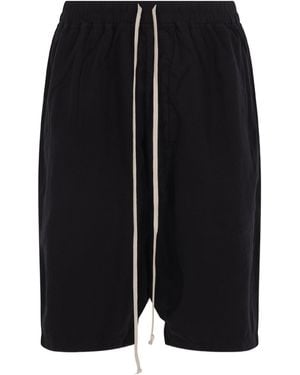 Rick Owens Drawstring Shorts - Black