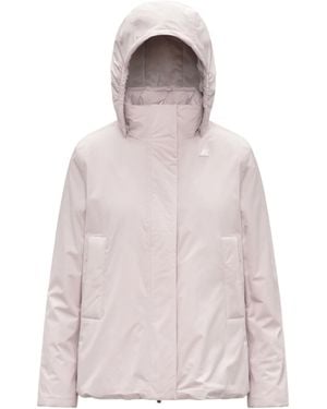 K-Way Marlette Soft Touch Waterproof Jacket - Pink