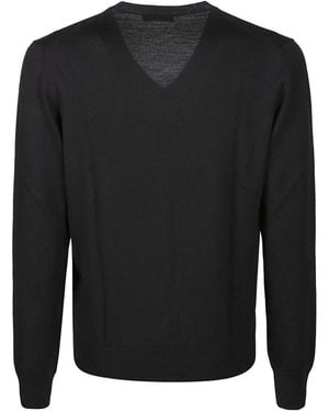 Fay Wool Sweater - Black
