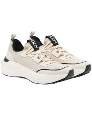 Tod's Minimalist Low-Top Trainers - White
