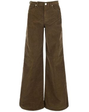 Pt Pantaloni Casual Pants With Belt Loops - Natural