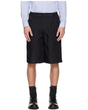 Comme des Garçons Belt Loops Shorts - Black
