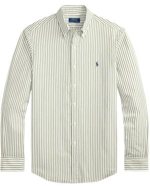 Polo Ralph Lauren Striped Button-Down Shirt - White