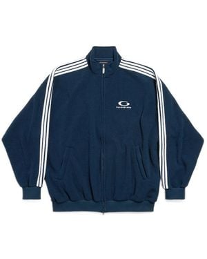 Balenciaga Loop Sports Icon Jacket - Blue