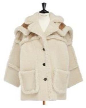Dior Vintage Long Sleeve Coat - Natural