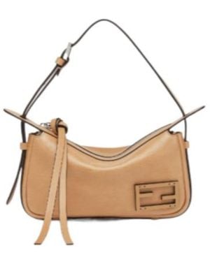 Fendi Simply Mini Shoulder Bag - White