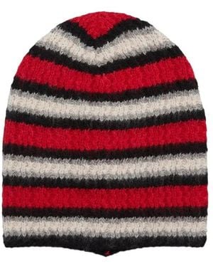 ERL Striped Hat - Red