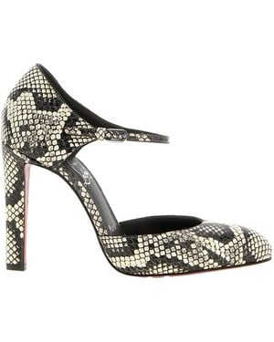 Christian Louboutin 'Fanny Demie' Court Shoes - Metallic