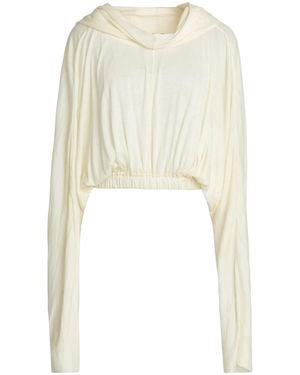 Rick Owens Long Sleeves T-Shirts - White