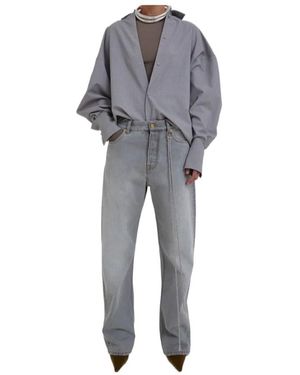 DARKPARK Carla Oversize Shirt - Grey