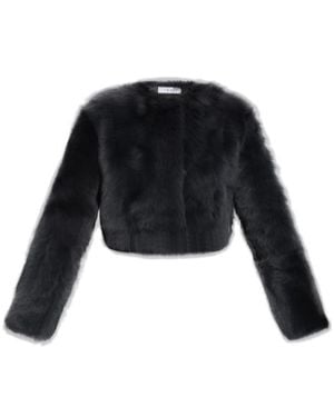 IRO Long Sleeve Fur - Black
