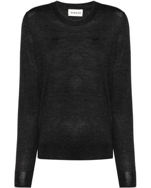 P.A.R.O.S.H. Long-Sleeve Knit Jumper - Black