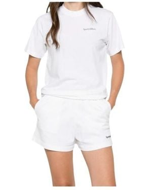 Sporty & Rich Short-Sleeved T-Shirt - White