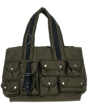 Sacai Pocket Tote Bag - Black