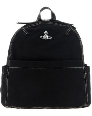 Vivienne Westwood George Medium Backpack - Black